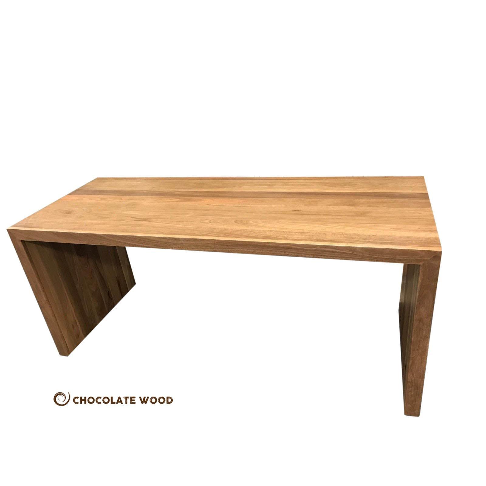AUSTRALIAN MADE PEARL DESK IN SOLID SPOTTED GUM - MyChocolateWood