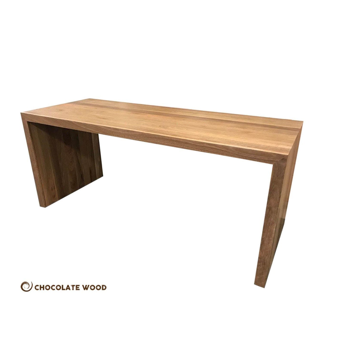 AUSTRALIAN MADE PEARL DESK IN SOLID SPOTTED GUM - MyChocolateWood