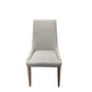 AVALON FABRIC DINING CHAIR IN TAUPE - MyChocolateWood
