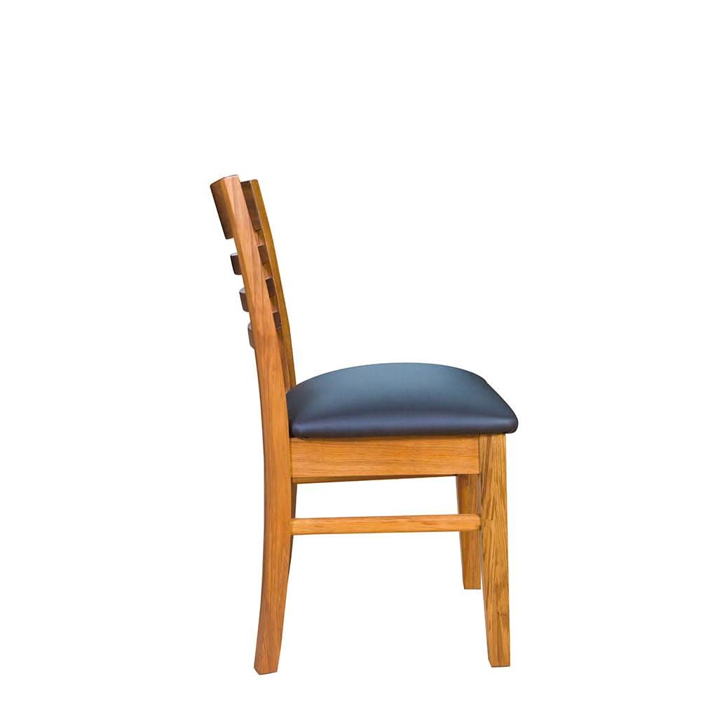 AVALON SOLID BLACKWOOD DINING CHAIR - MyChocolateWood