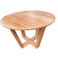 AVALON SOLID TASMANIAN OAK ROUND LAMP TABLE/SIDE TABLE 60CM DIAMETER - MyChocolateWood