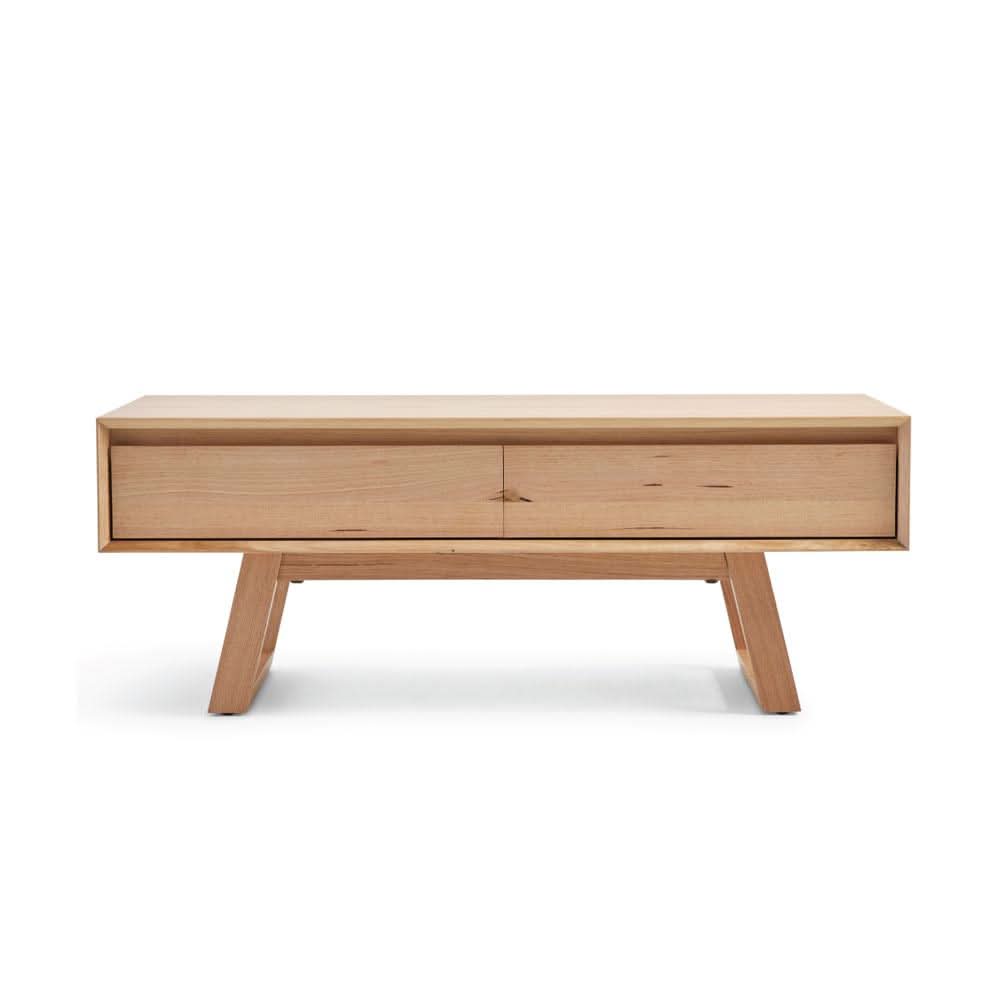 AVALON SOLID TASSIE OAK COFFEE TABLE 120CM - MyChocolateWood