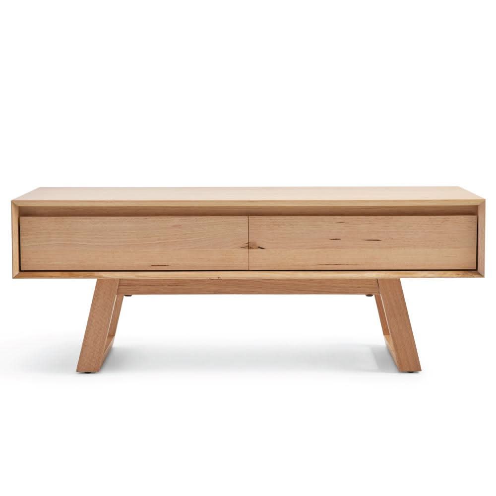 AVALON SOLID TASSIE OAK COFFEE TABLE 120CM - MyChocolateWood