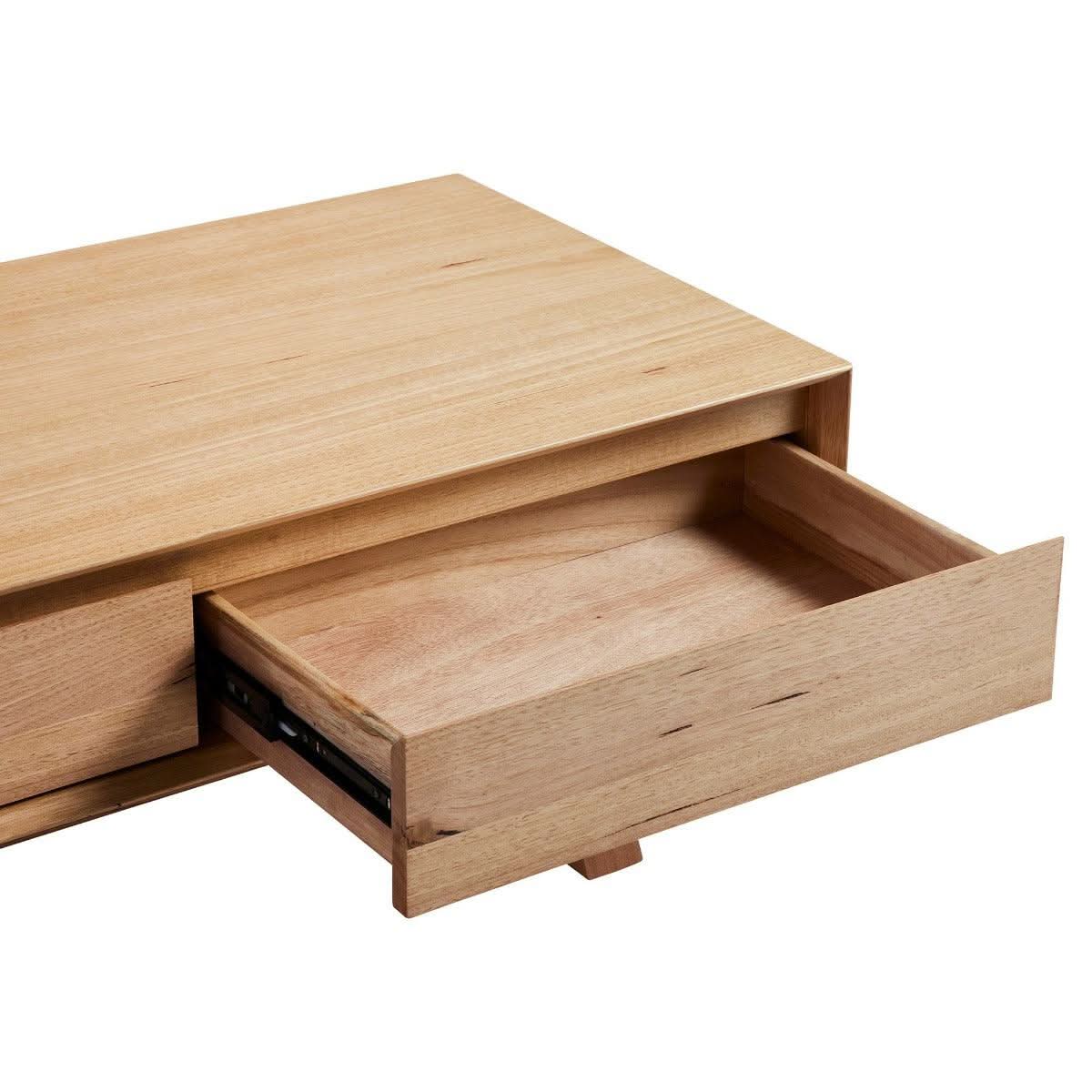 AVALON SOLID TASSIE OAK COFFEE TABLE 120CM - MyChocolateWood