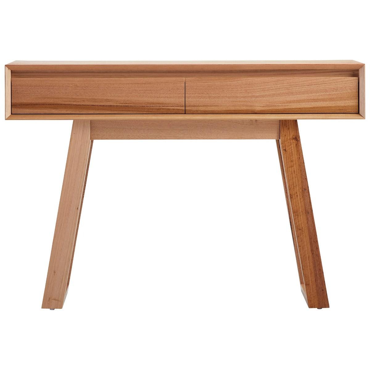 AVALON SOLID TASSIE OAK HALL TABLE/CONSOLE TABLE 120CM - MyChocolateWood