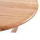 AVALON SOLID TASSIE OAK ROUND DINING TABLE 12OCM DIAMETER is - MyChocolateWood