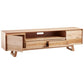 AVALON TASSIE OAK TV UNIT ETU 2 DOORS 2 DRAWERS 210CM - MyChocolateWood