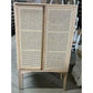 BAHAMAS CABINET CUPBOARD SLIDING RATTAN DOORS/ NATURAL OAKWOOD COLOUR - MyChocolateWood
