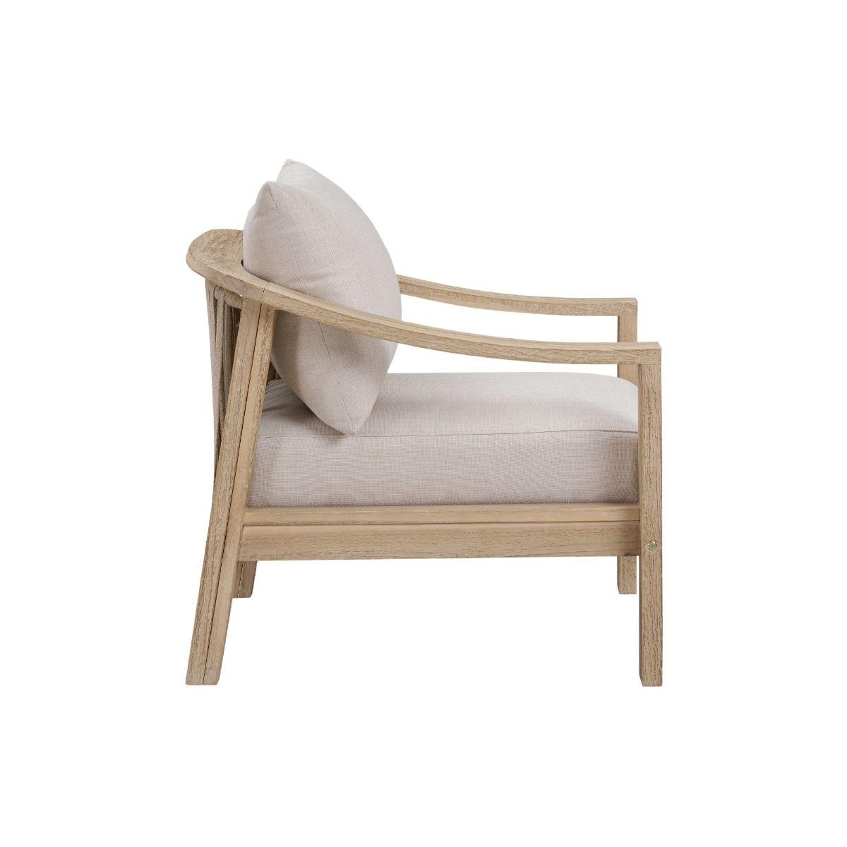 BAILEY ACACIA WOOD & ROPE OUTDOORS ARMCHAIR - MyChocolateWood