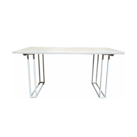BALMORAL 180CM DISTRESSED WHITE DINING TABLE - MyChocolateWood