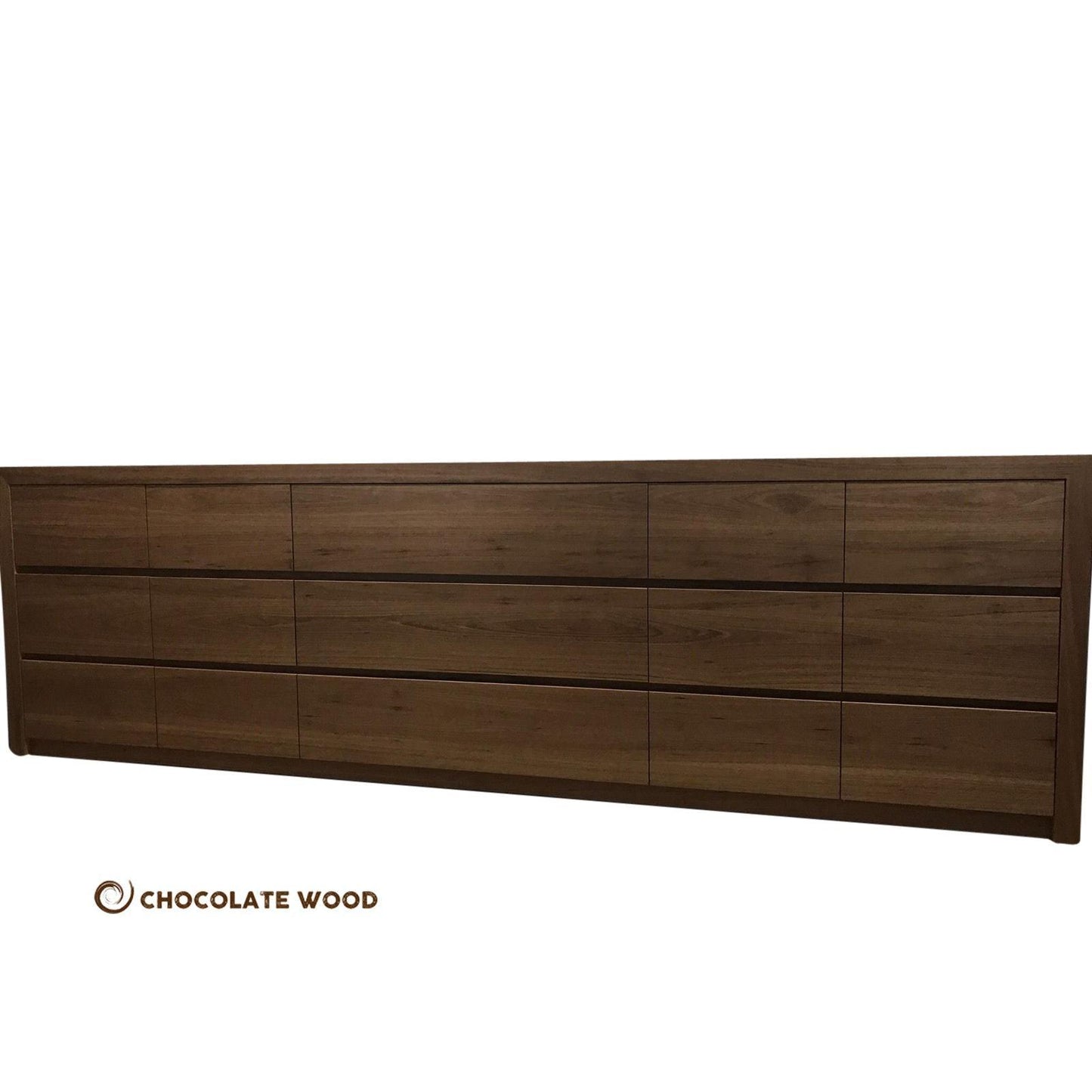 BARNEY DRESSER IN SOLID BLACKBUTT - AUSTRALIAN CUSTOM MADE - MyChocolateWood