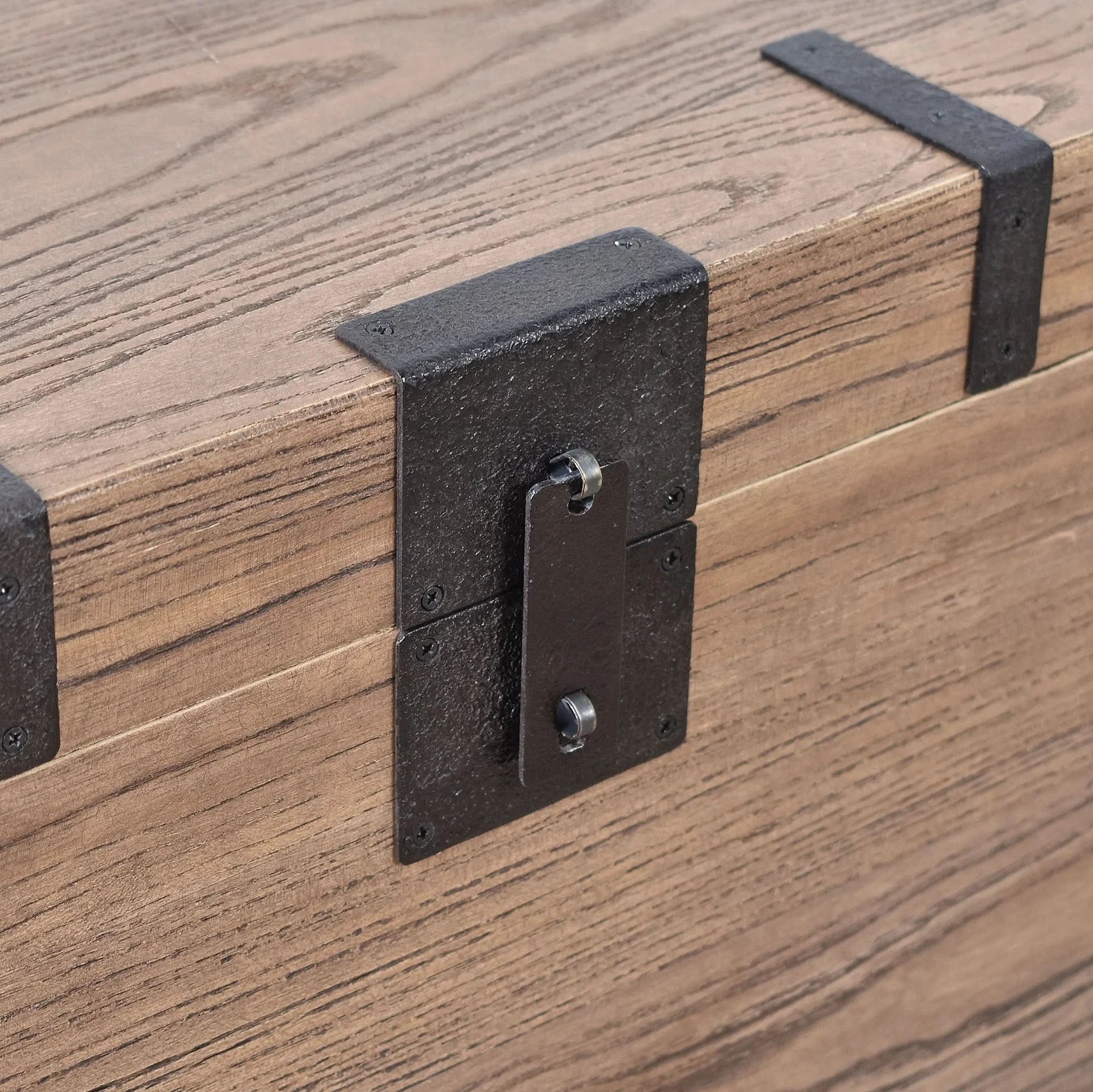 BASIL OLD ELM TRUNK SIDE TABLE LAMP TABLE NATURAL - MyChocolateWood