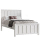 BAYLIN RUBBERWOOD DOUBLE BED WHITE - MyChocolateWood