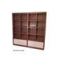 BENJAMIN AUSTRALIAN CUSTOM-MADE TASSIE OAK 2 PIECE CUBE BOOKCASE - MyChocolateWood