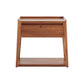 BENTLEIGH CONTEMPORARY BEDSIDE TABLE IN BLACKWOOD TIMBER - MyChocolateWood