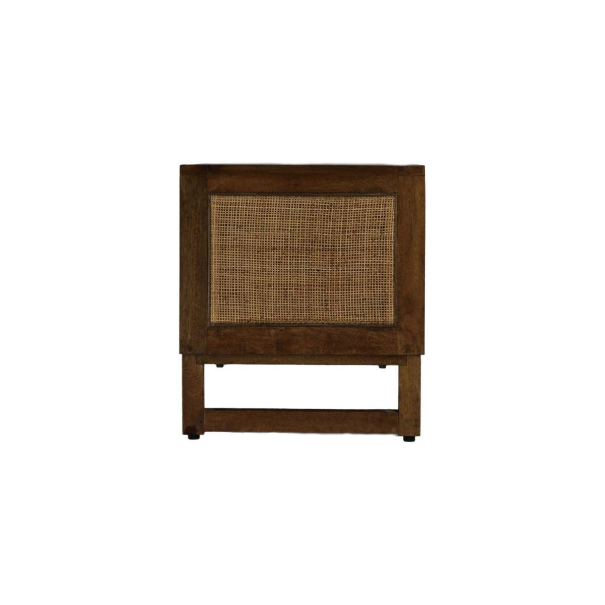 BERMUDA HAMPTONS MANGO & RATTAN TELEVISION UNIT ETU RUSTIC NATURAL 160 CM - MyChocolateWood
