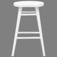 BERONA SOLID MAHOGANY COUNTER STOOL WHITE - MyChocolateWood