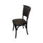 BERRY PROVINCIAL RUSTIC DINING CHAIR IN BLACK - MyChocolateWood