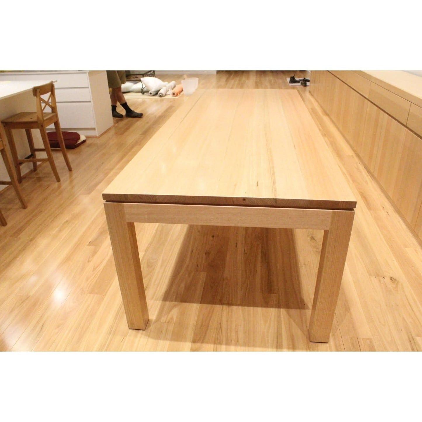 BORA (VERMONT) SOLID TASSIE OAK HARDWOOD TIMBER DINING TABLE 150CM AUSTRALIAN MADE - MyChocolateWood