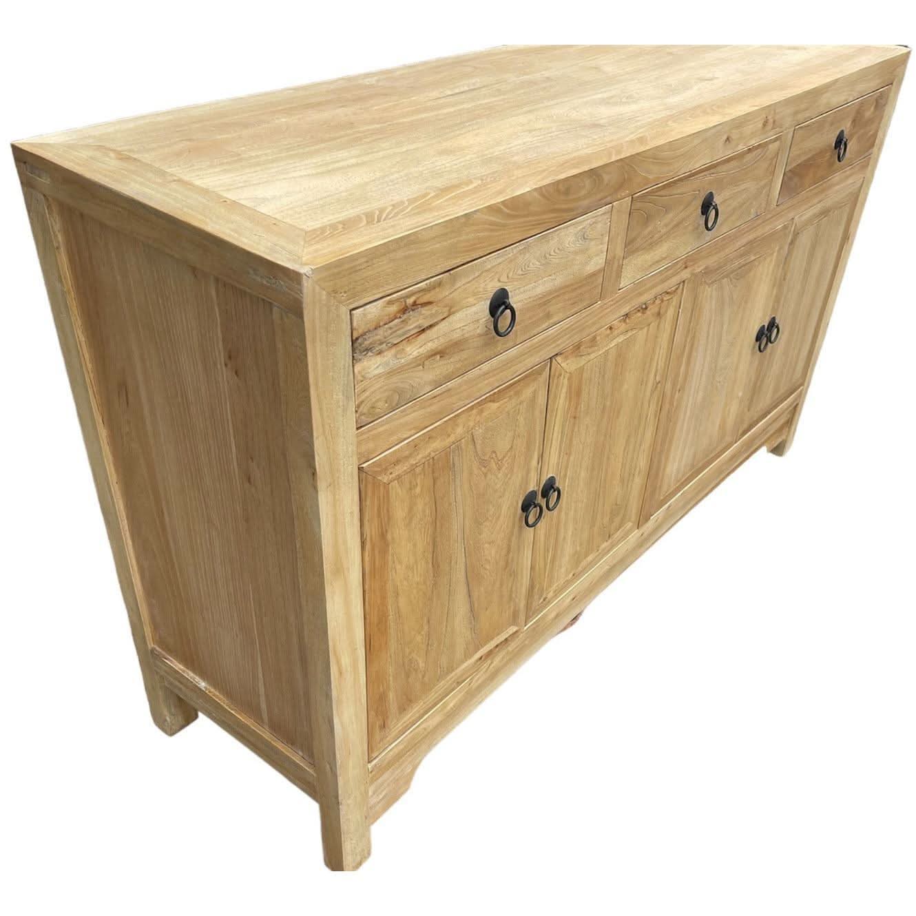 BORDEAUX BUFFET IN RECLAIMED ELM 140CM - MyChocolateWood