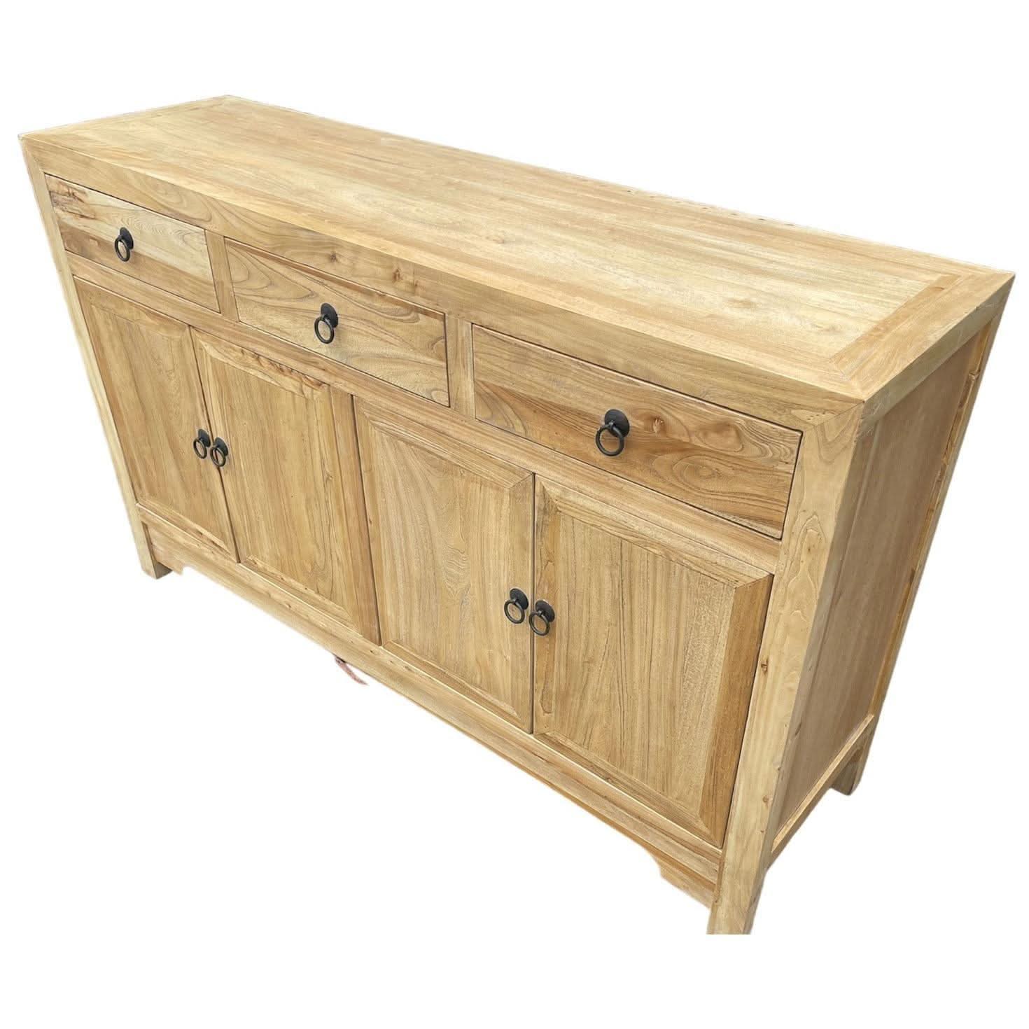BORDEAUX BUFFET IN RECLAIMED ELM 140CM - MyChocolateWood