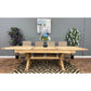 BORDEAUX EXTENSION DINING TABLE IN RECLAIMED ELM - MyChocolateWood