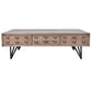BOSWORTH OLD ELM PHARMACY COFFEE TABLE BLACK & NATURAL - MyChocolateWood