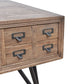 BOSWORTH OLD ELM PHARMACY COFFEE TABLE BLACK & NATURAL - MyChocolateWood