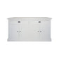 BRENDA BUFFET/SIDEDBOARD/CUPBOARD/CABINET 4 DRAWERS & 2 DOORS IN SOLID WHITE - MyChocolateWood