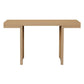 BRENTWOOD CONTEMPORARY CONSOLE TABLE HALL TABLE - NATURAL - MyChocolateWood
