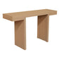BRENTWOOD CONTEMPORARY CONSOLE TABLE HALL TABLE - NATURAL - MyChocolateWood
