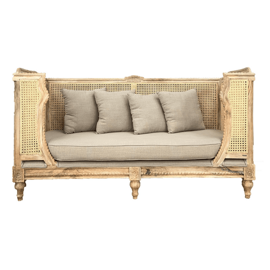 BUNGALOW DAY BED IN MANGO WOOD - MyChocolateWood