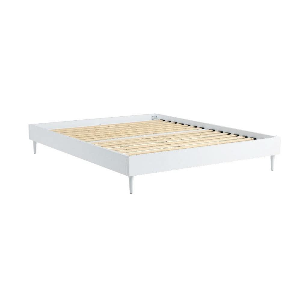 BUXTON QUEEN BED WHITE - MyChocolateWood