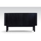 CANGGU SOLID TEAK SIDEBOARD 2 DOORS - BLACK - MyChocolateWood