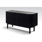 CANGGU SOLID TEAK SIDEBOARD 2 DOORS - BLACK - MyChocolateWood