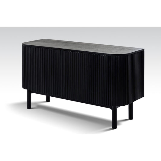 CANGGU SOLID TEAK SIDEBOARD 2 DOORS - BLACK - MyChocolateWood