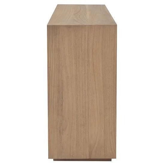 CARDEW SOLD WHITE CEDAR TIMBER CONSOLE TABLE/HALL TABLE 2 DRAWERS IN NATURAL - MyChocolateWood