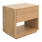 CARDEW SOLID WHITE CEDAR 1 DRAWER BEDSIDE TABLE IN NATURAL - MyChocolateWood