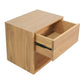 CARDEW SOLID WHITE CEDAR 1 DRAWER BEDSIDE TABLE IN NATURAL - MyChocolateWood