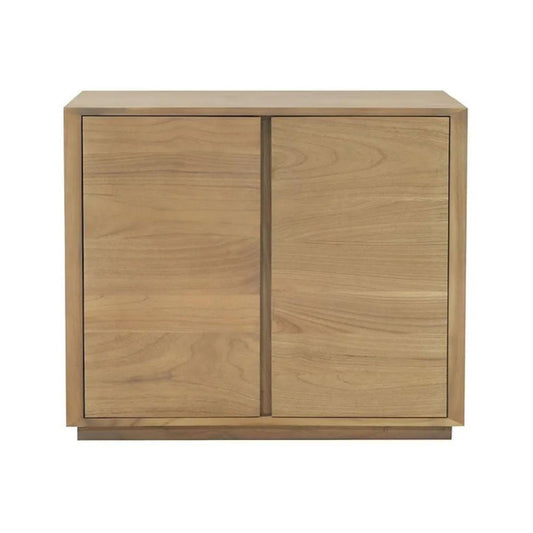 CARDEW SOLID WHITE CEDAR TIMBER 2-DOOR BUFFET IN NATURAL 92CM - MyChocolateWood