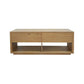 CARDEW SOLID WHITE CEDAR TIMBER 2 DRAWERS 140CM TV UNIT IN NATURAL - MyChocolateWood