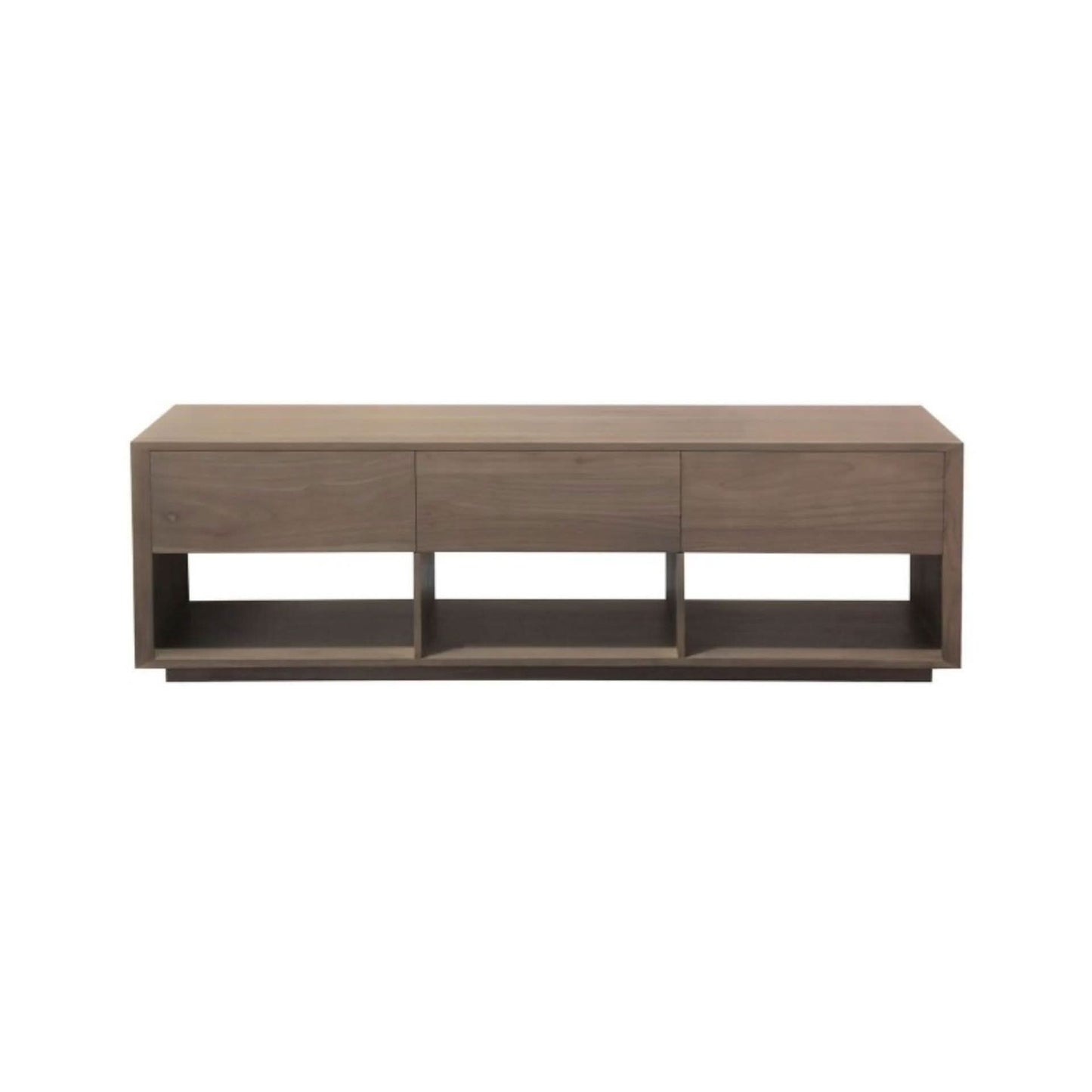 CARDEW SOLID WHITE CEDAR TIMBER 3 DRAWERS 180CM TV UNIT IN LATTE - MyChocolateWood