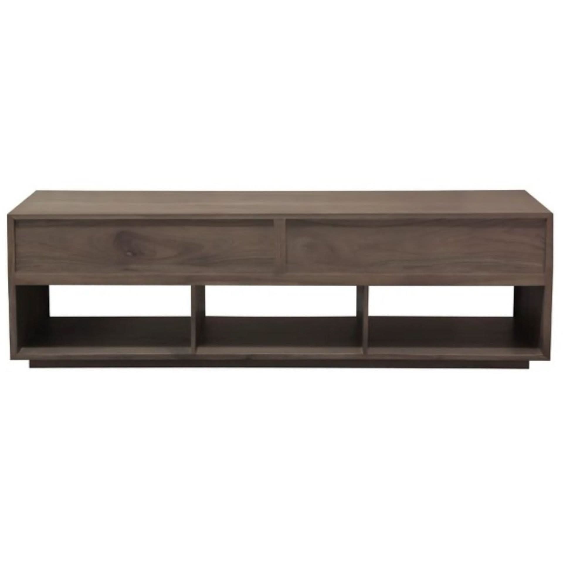 CARDEW SOLID WHITE CEDAR TIMBER 3 DRAWERS 180CM TV UNIT IN LATTE - MyChocolateWood