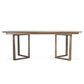 CARMEL AUSTRALIAN CUSTOM-MADE DINING TABLE IN TASSIE OAK - MyChocolateWood