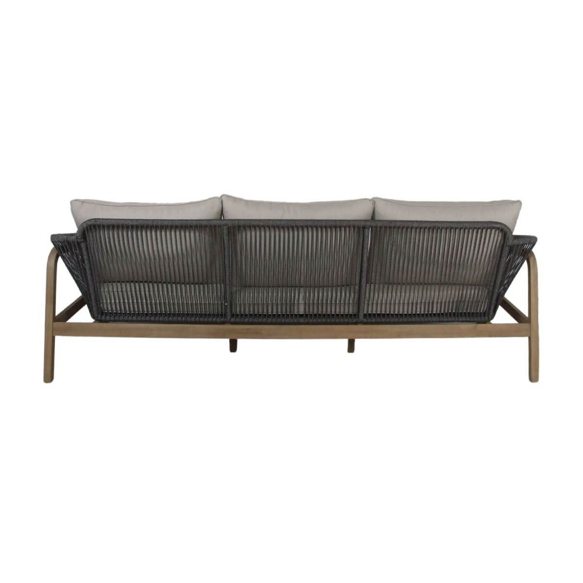 CARRERA ACACIA WOOD & ROPE 4 - PIECE OUTDOORS SETTING - MyChocolateWood