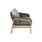 CARRERA ACACIA WOOD & ROPE SINGLE SEATER ARMCHAIR - MyChocolateWood