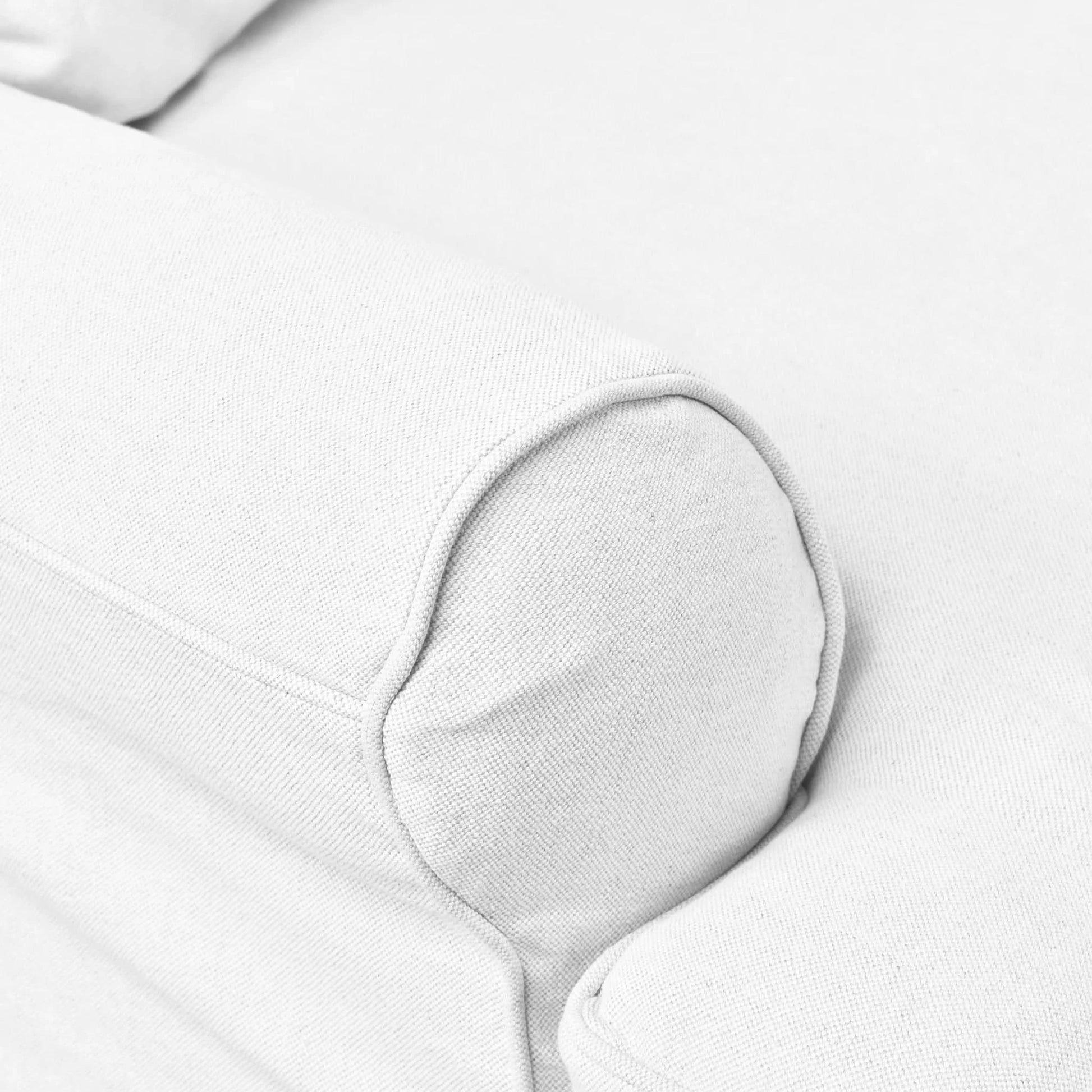 CASPIAN 3.5-SEATER SLIPCOVER HAMPTONS STYLE SOFA IN CLOUD - MyChocolateWood