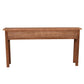 CAVAN HALL TABLE/ CONSOLE CRAFTED FROM RECLAIMED OAK WITH 5 DRAWERS - MyChocolateWood