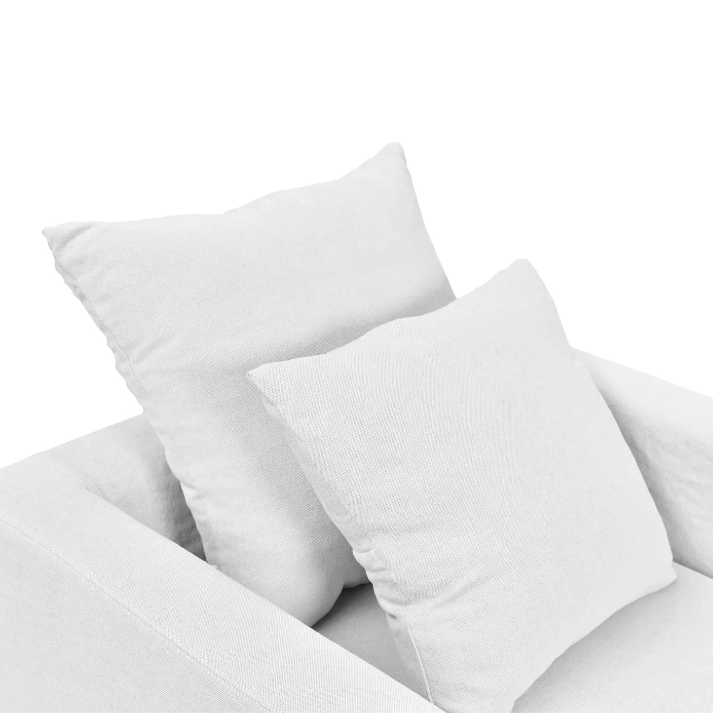 CHATEAU SLIPCOVER HAMPTONS STYLE ARMCHAIR IN CLOUD - MyChocolateWood