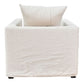 CHATEAU SLIPCOVER HAMPTONS STYLE ARMCHAIR IN SALT & PEPPER - MyChocolateWood